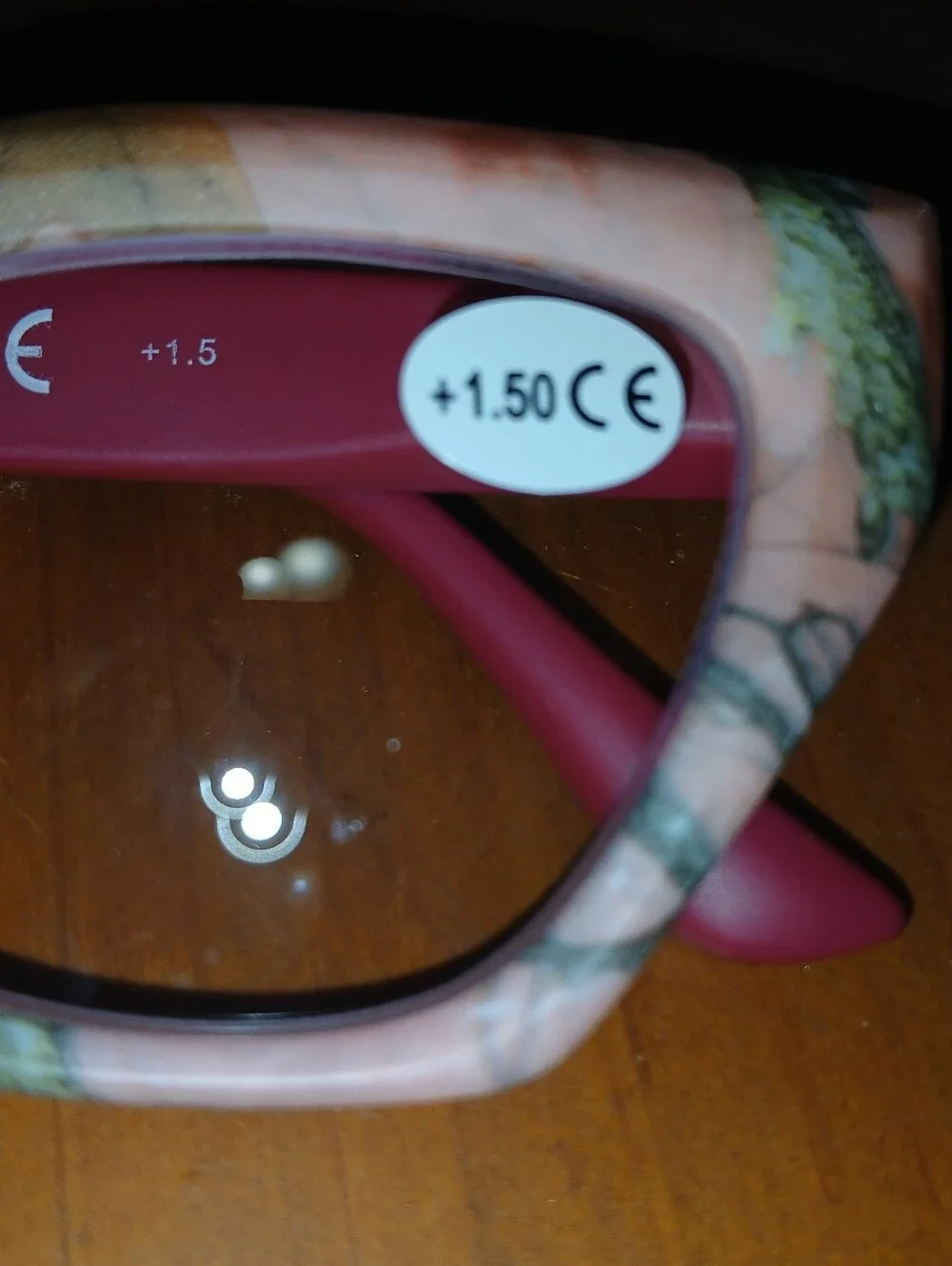 Marble Print Cat Eye Trendy Reading Glasses 1.5